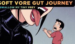 Swallow My Tiny Prey: Soft Vore Gut Journey