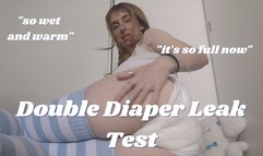 Double Diapered Leak Test: ABDL -- Frisky Freckled Fox