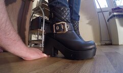 Hands & Fingers Crushed Under Chelsea's Massive Boots CLOSE UP