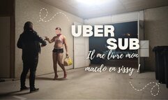 UBER SUB il me livre mon Macdo en sissy !