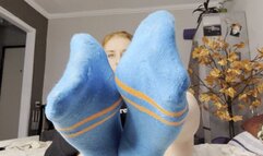 Socks and feet sniffing!