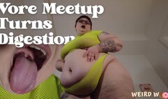 BBW Vore Meetups Turns Digestion - MP4