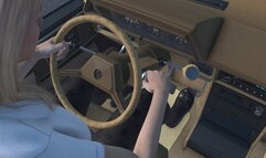 Dodge Caravan Cranking Template - Althea in Tights and Flats 1080p