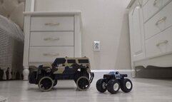 crush toys under you a