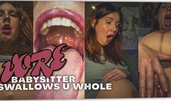 Vore Babysitter Swallows U Whole