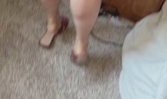 Repair man with foot fetish caught masturbating