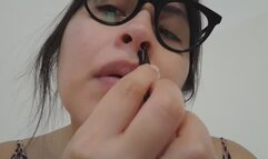 Check my nose with me