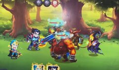 Playing Hero Wars Video Game