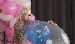 Frau Tagtraum - Nude Double Dino inside Balloon b2p