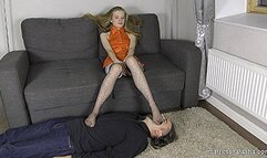 Mistress Helga - My Living Footstool (4K)