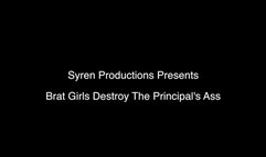 Brat Girls Destroy The Principal's Ass (720p)