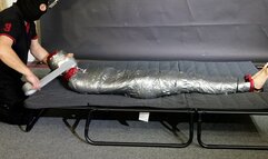 Myxxxy mummyfied in Rainwear