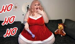 Mrs Claus (BBW Daisy) is a HoHoHo - wand vibrator masturbation with multiple screaming & convulsing orgasms