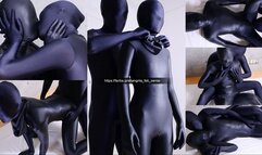 Layered Zentai, Sweat-Soaked Rubbing — Sachi Fujita