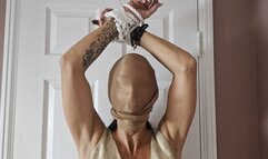 Charlie Monaco in Bound Step Auntie plays your favourite bondage game