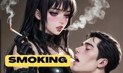 Smoking Cough Fetish: Ash in Your Mouth Now