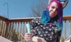 Outdoor Vibe Play and Spraying Everywhere