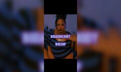 Bodacious BBW Ebony Body Worship