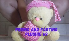 Peeing and farting plushie 69
