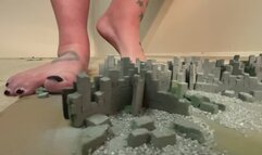 A4 I shrink a city and toy with and destroy it all while tinies try escape