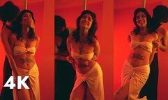 Umi: Cleopatra tied up and tickled at costume party egyptian queen - 4K