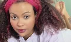 Curvy Latina Burping and Farting Big Thick Ass