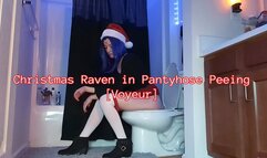 Christmas Raven in Pantyhose Peeing [Voyeur] Sage Eldritch SD