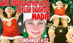 THE TICKLER INVITED A FRIEND TO TICKLE SANTA'S DAUGHTER MADIE - FULL HD MP4