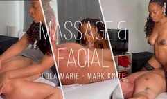 Massage and facial