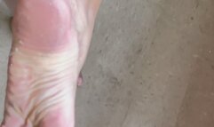Dirty feet for a filthy sub who loves to clean with his tongue..