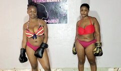 Busty Boxing Joyce vs Kera