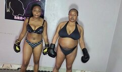 Busty Boxing Lilian vs Faith