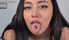 Giantess Big breast VORE and Tits domination for a defenseless tiny man