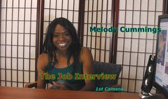 Melody Cummings - The Job Interview 1st Camera