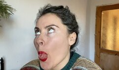 weird faces and nose picking m4