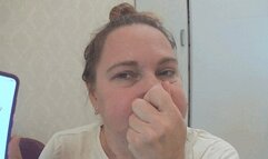 Hold my breath with puffy cheeks 2 sf