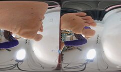 3DVR8K VR180 Queen Tongue Humiliation Toe Crush