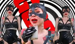 Endless Goon trance mesmerize - CATWOMAN , RUBBER FETISH , GOON, GOONING , GOONER , MESMERIZE, MASK , COSPLAY