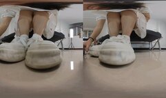 3DVR180 LELE Dirty shoes smelly socks humiliation