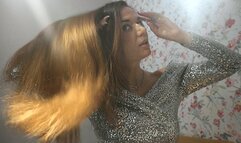 Be happy next to my hair . WMV