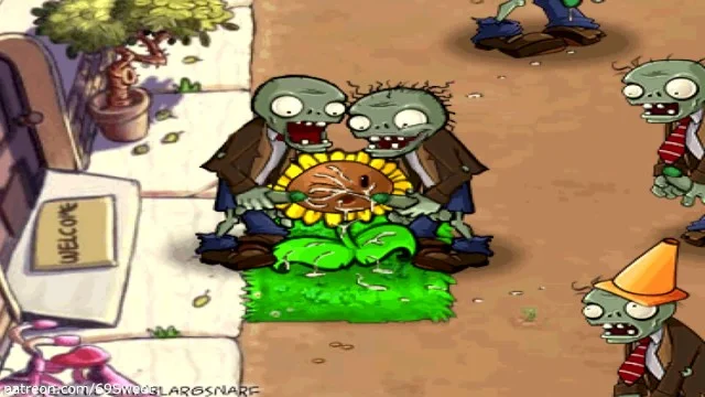 Zombies Cartoon Porn - Plants Vs Zombies GIF And Arts Hmv. Porn Video