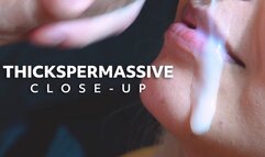 Close-up: Slow Blowjob on my Thick Dick