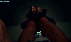 GM punishes you for poor performace! GIANTESS XTREME FOOT DOMINATION! "I am corporate BITCH!" SPLAT!! - MOV