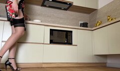 Perverted Stepmother Cheating Husband her on Stepson - Fucks sexy Crossed Legs horny Girl in Stockings with a Big Cock, Step-son Worship Licks Stepmomy hairy Ass, Rubbing Cock on Soles in High Heel, Grab a Man Long Hair, Silk Japan Robe 4k