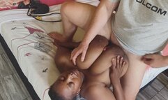 Massive african milkers Denise 50M cup Tittyfuck cumshot pov 4k