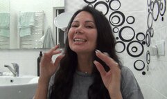 I squeeze and stretch the luscious lips 2b