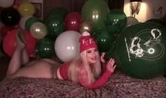 Galas Christmas Blow to Pops: 2 Miss Snapback Printed Balloons - HD