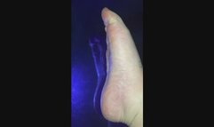 BLUE MIRROR RITE FOOT SIZE 7