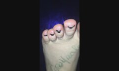 BLUE MIRROR LEFT FOOT SMALL