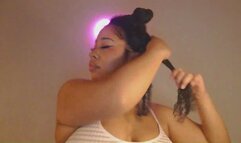 Braiding My Hair PT3